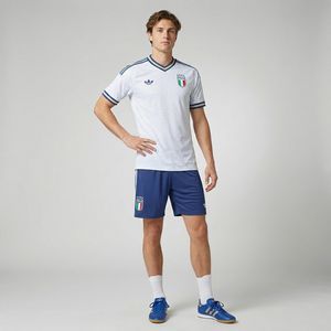 ست تیشرت آستین کوتاه و شلوارک ورزشی مردانه مدل ایتالیا Away 2026