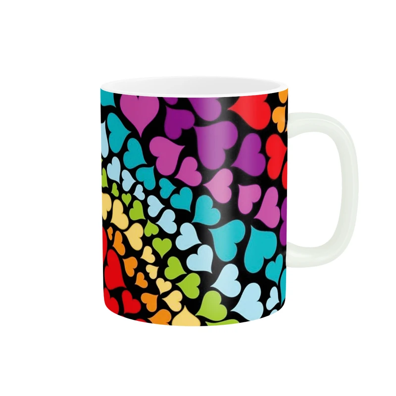 ماگ پاد آفرین مدل قلبی کد DKC983