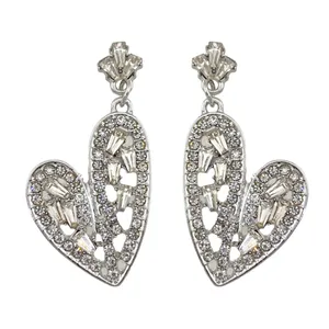 گوشواره زنانه مدل قلب کد E4601