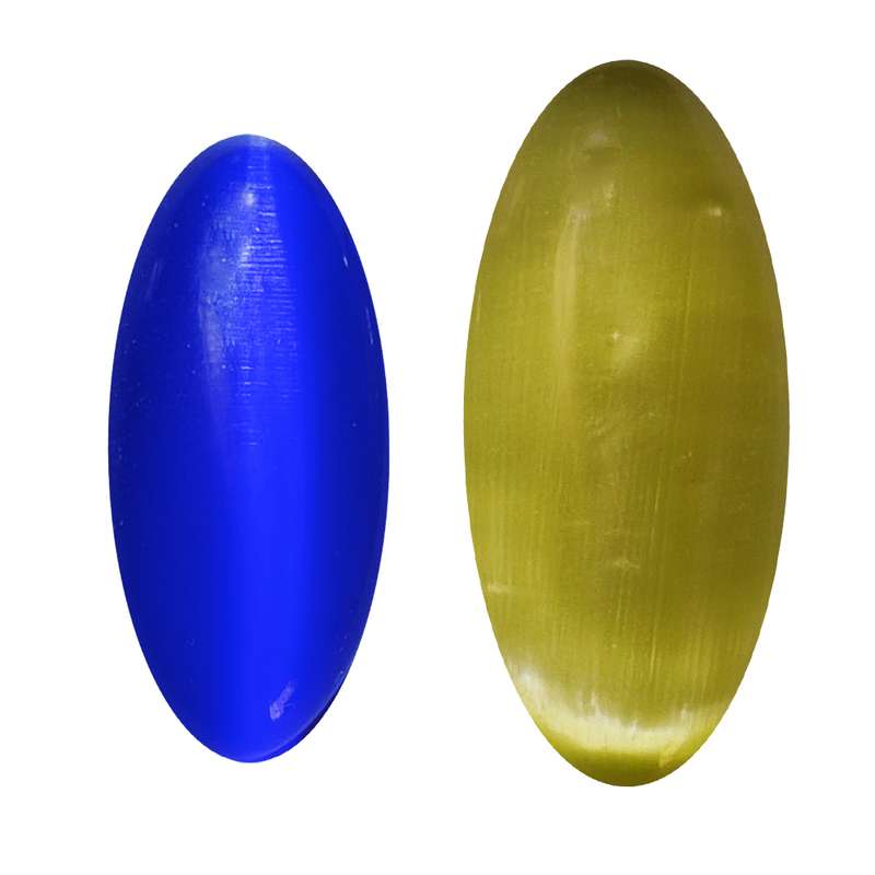 سنگ راف مدل چشم گربه کد p15 مجموعه 2 عددی