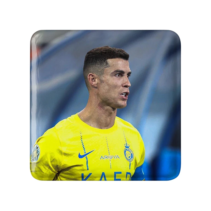مگنت خندالو طرح کریستیانو رونالدو مدل مربعی کد 36421