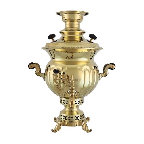  سماور زغالی عبدی مدل عروس گنجایش 6 لیتر