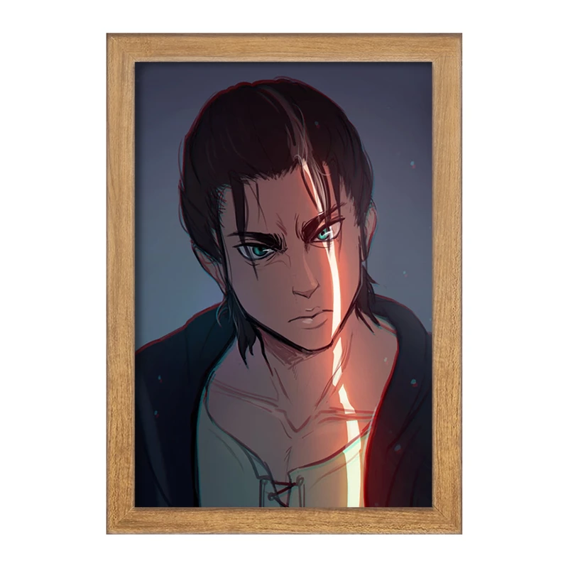 تابلو خندالو مدل ارن یگر انیمه اتک آن تایتان Attack on Titan  کد 11011