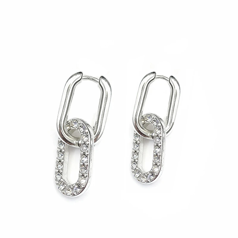 گوشواره کلیپسی زنانه اکسسورایز مدل نامتقارن