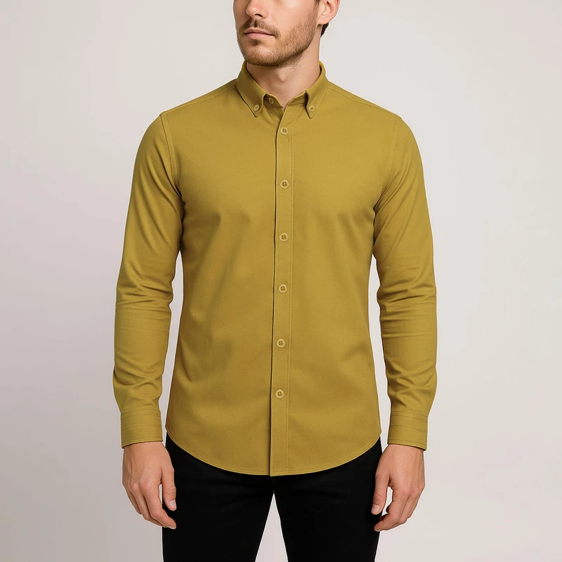 پیراهن آستین بلند مردانه مدل BP08