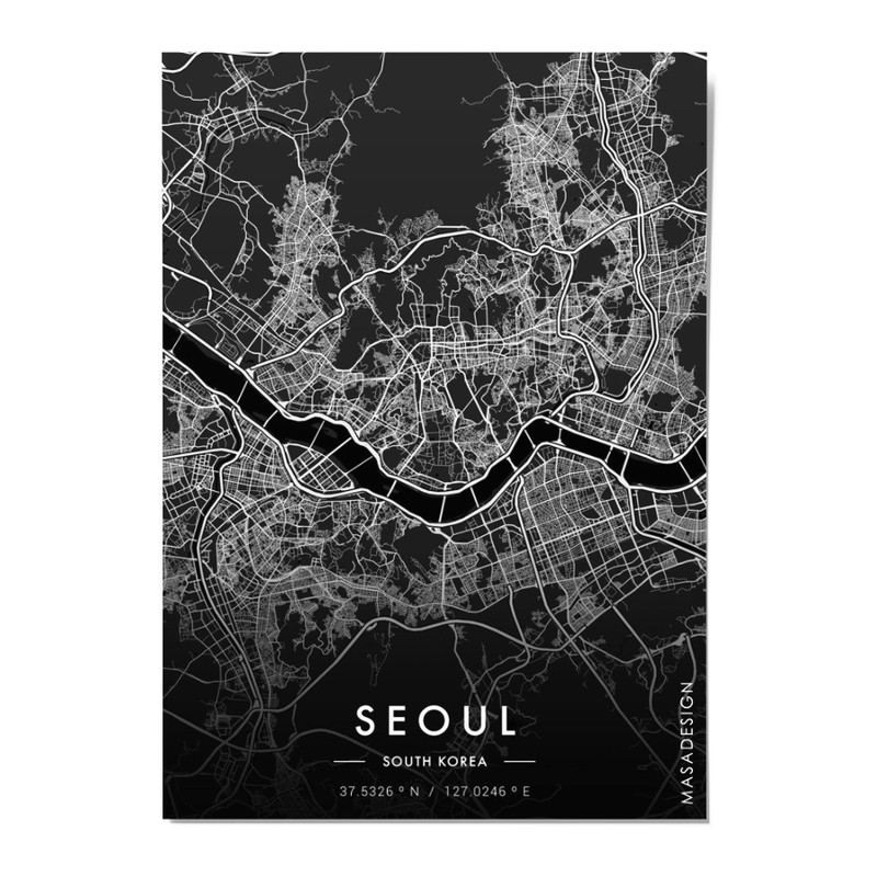 کارت پستال ماسا دیزاین مدل postv0043 SEOUL 