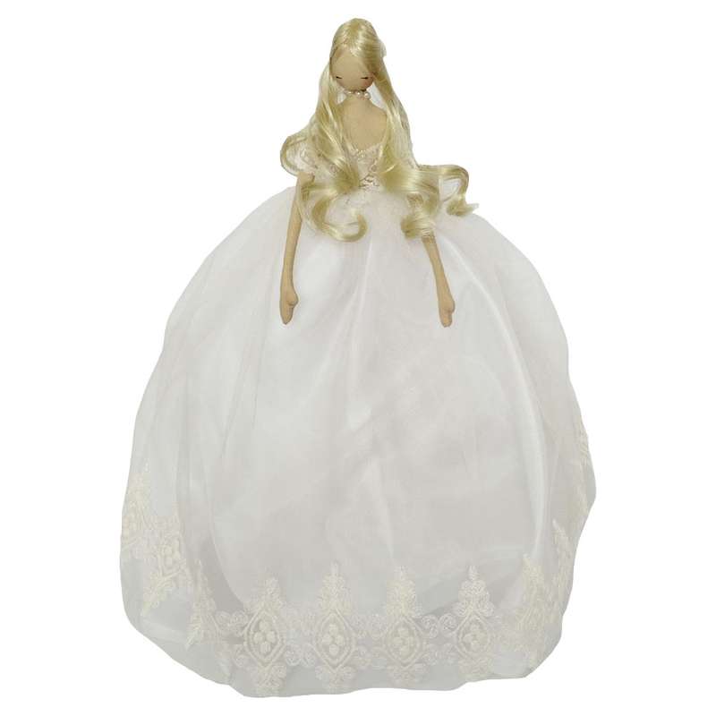 اسباب بازی زینتی مدل عروسک تیلدا عروس کد 40227