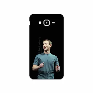 MAHOOT Mark Zuckerberg Cover Sticker for Samsung Galaxy J7 Core