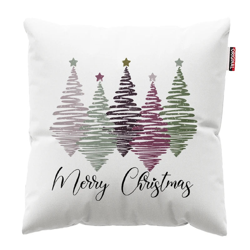 کوسن پاد آفرین مدل کریسمس کد PK402531 سایز 40*40 سانتی متر