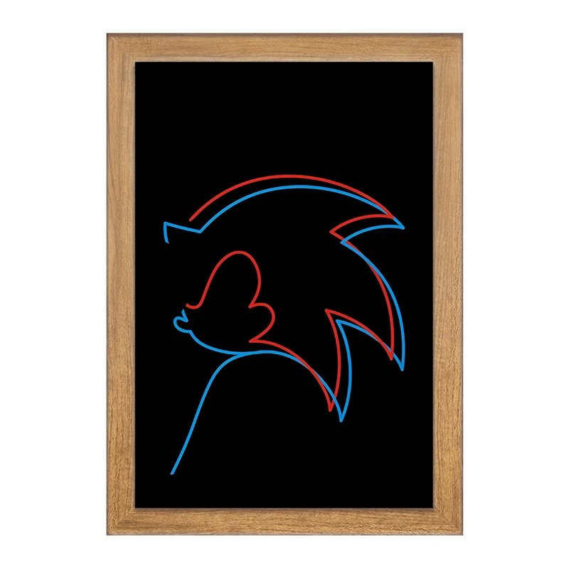 تابلو خندالو مدل سونیک (Sonic) کد F3784