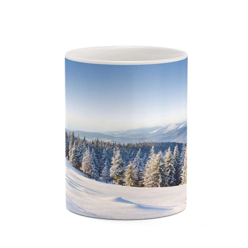 ماگ کاکتی مدل منظره برفی کد mgh18513