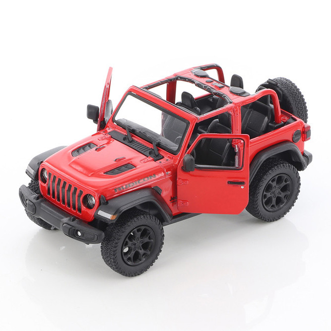 ماشین بازی کینزمارت مدل جیپ رانگلر 2018 Jeep Wrangler (Open Top) کد KT5412A