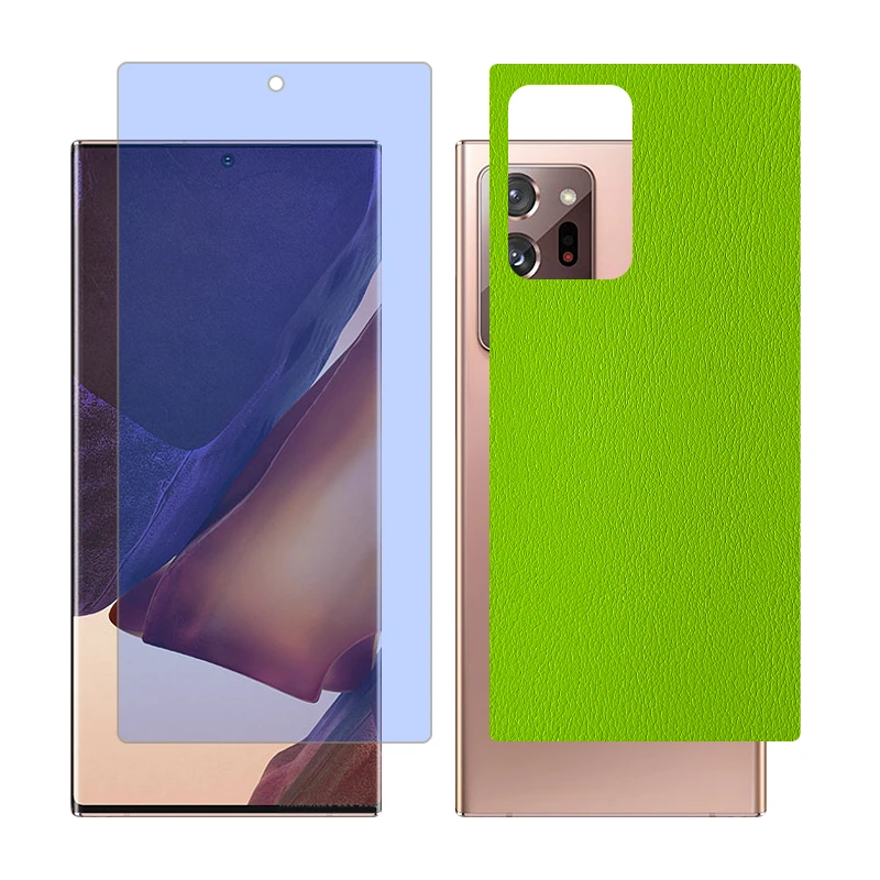محافظ صفحه نمایش مات آنتی بلو گلس مدل Together مناسب برای گوشی موبایل سامسونگ Galaxy Note20 Ultra 5G به همراه برچسب پوششی پشت گوشی