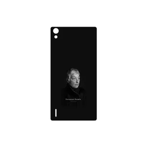 MAHOOT Portrait of a European Woman Cover Sticker for Huawei Ascend P7