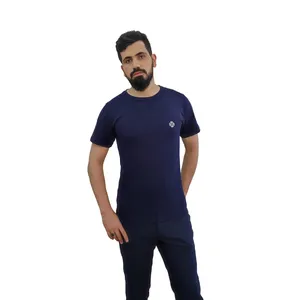 تی شرت آستین کوتاه مردانه مدل یقه گرد