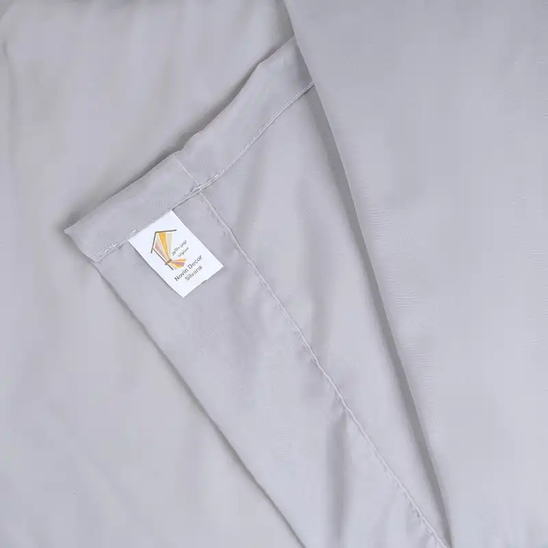 پرده نوین دکور سیلوانا مدل حریر پاکتی 180 سایز 180 × 140 سانتی متر