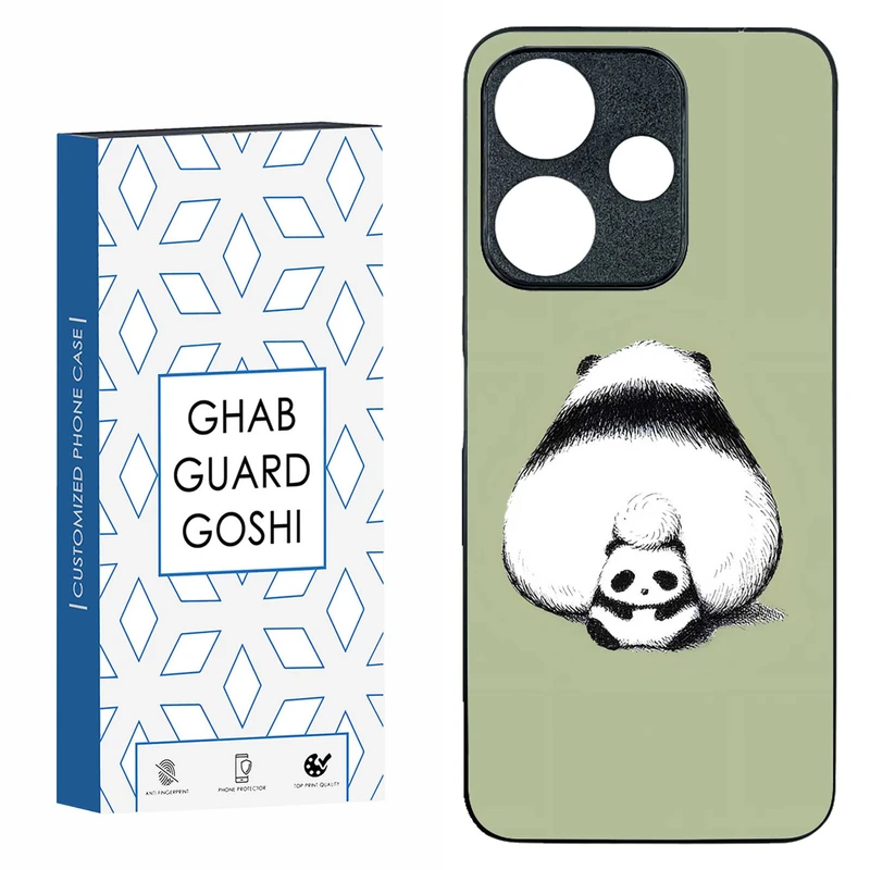 کاور قاب گارد گوشی طرح پاندا کد TPU-008 مناسب برای گوشی موبایل شیائومی  REDMI 13  