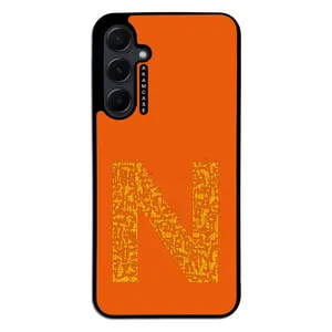 AKAM AMC-WSGA55-ALPHADOODLEBET-14 Cover For Samsung Galaxy A55