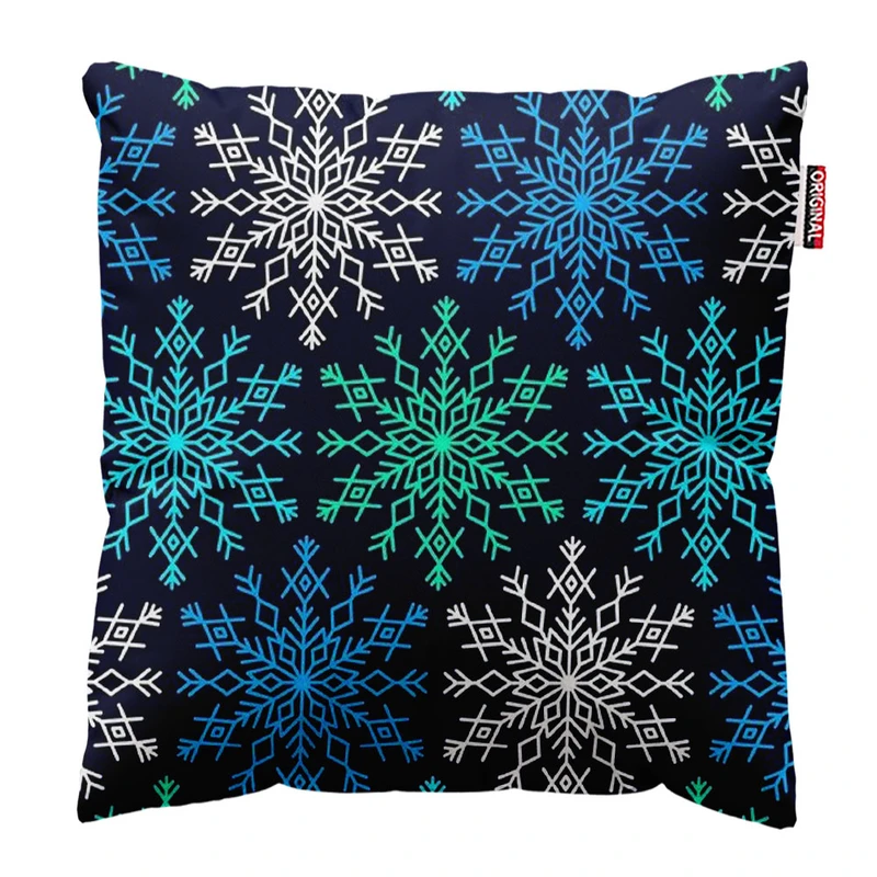 کوسن پاد آفرین طرح گل کد 626 سایز 30*30 سانتی متر