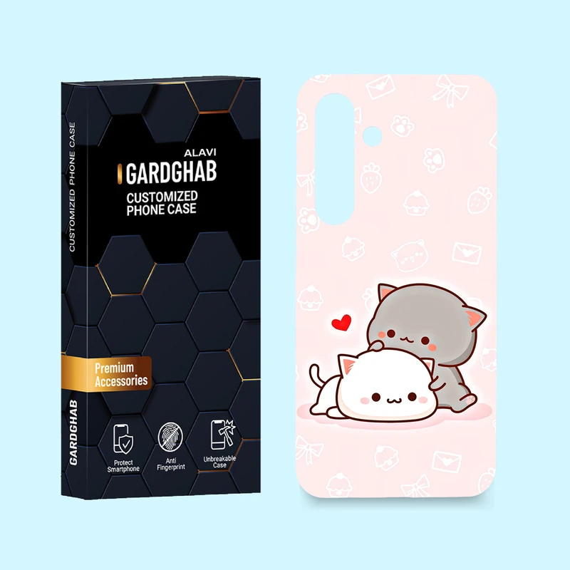 کاور گارد قاب مدل عاشقانه مناسب برای گوشی موبایل سامسونگ Galaxy S24