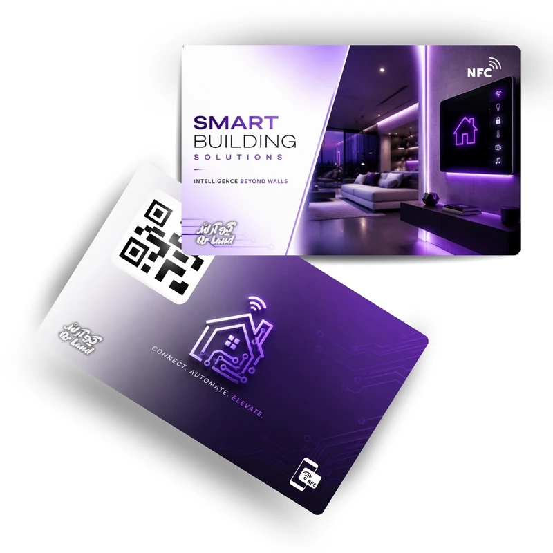تگ NFC کارتی مدل کارت ویزیت هوشمند هوشمندسازی ساختمان