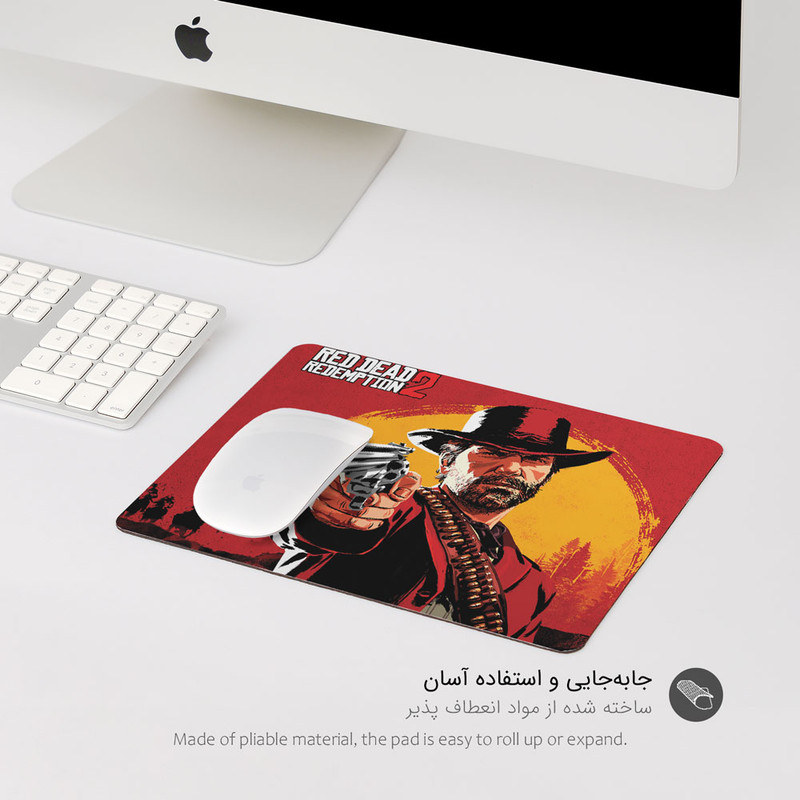 ماوس پد پیکسل میکسل مدل DEAD REDEMPTION 2 کد GARD12 1