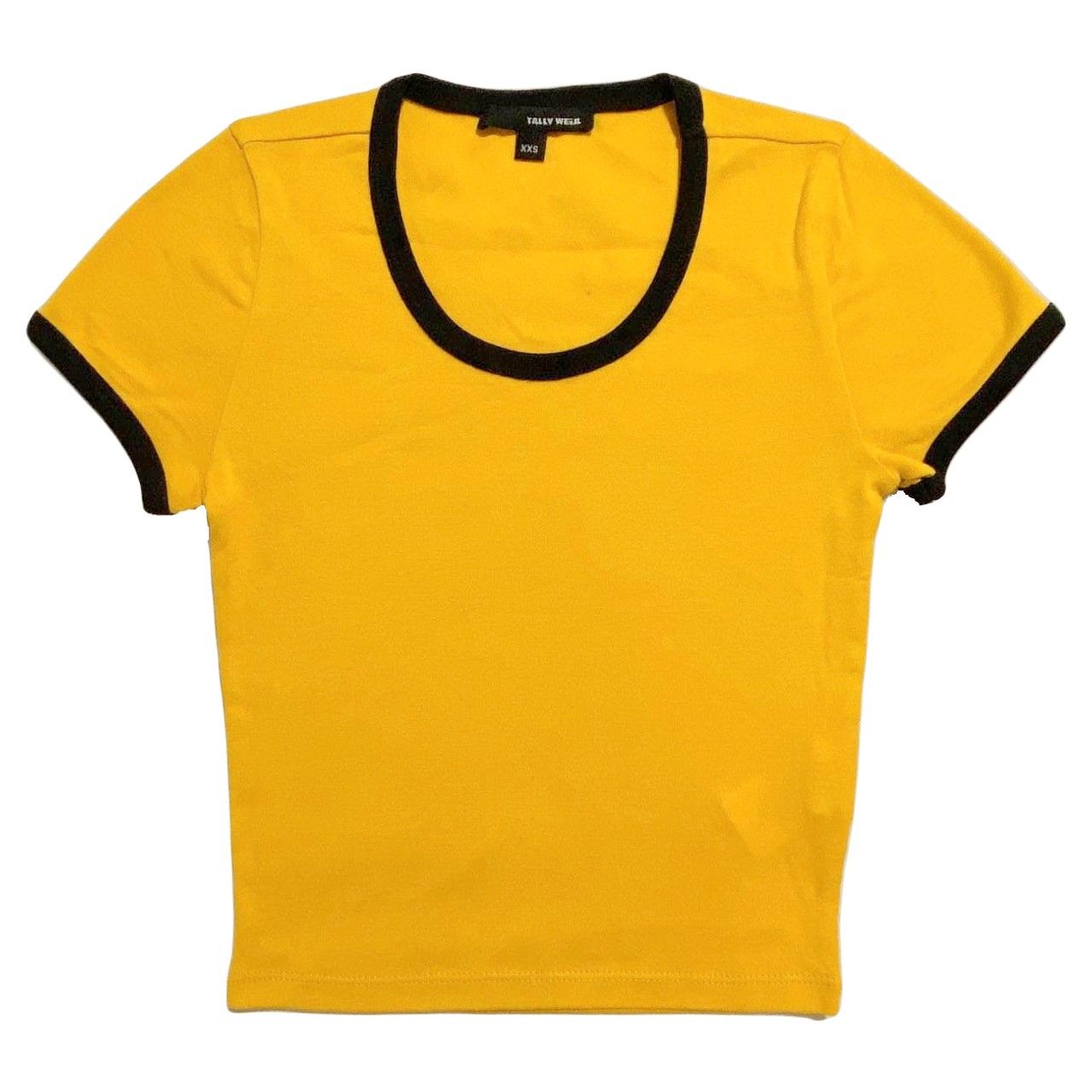 تی شرت آستین کوتاه دخترانه تالی وایل مدل STSCOCROPPY2-BP -  - 1