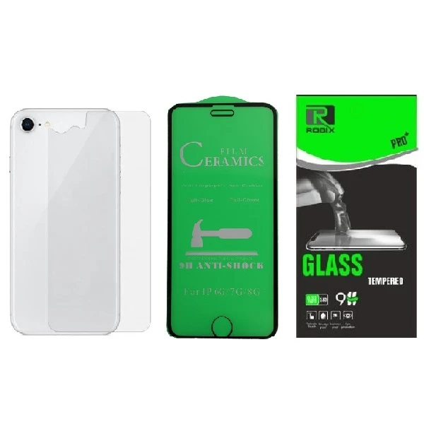 محافظ صفحه نمایش وپشت گوشی روبیکس مدلCR-iP7/SE2 مناسب برای گوشی موبایل اپل Iphone 7/SE2