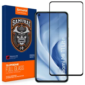 محافظ صفحه نمایش شیشه ای سامورایی مدل ovglass مناسب برای گوشی موبایل شیائومی 11 Lite / 12 Lite