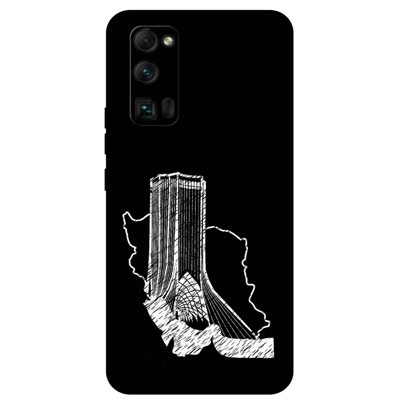 کاور مگافون طرح برج آزادی مدل 1628 مناسب برای گوشی موبایل آنر 30 Pro / 30 Pro Plus
