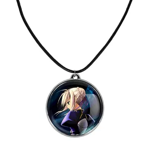 گردنبند خندالو مدل التر و مرلین انیمه فیت استی نایت Fate Stay Night کد 2281522813