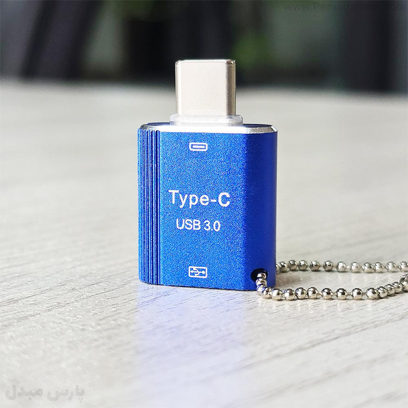 مبدل USB OTG به USB-C مدل PM-402 بسته دو عددی