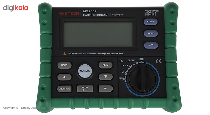 ارت سنج دیجیتال مستک مدل MS2302 ارت سنج دیجیتال مستک مدل MS2302