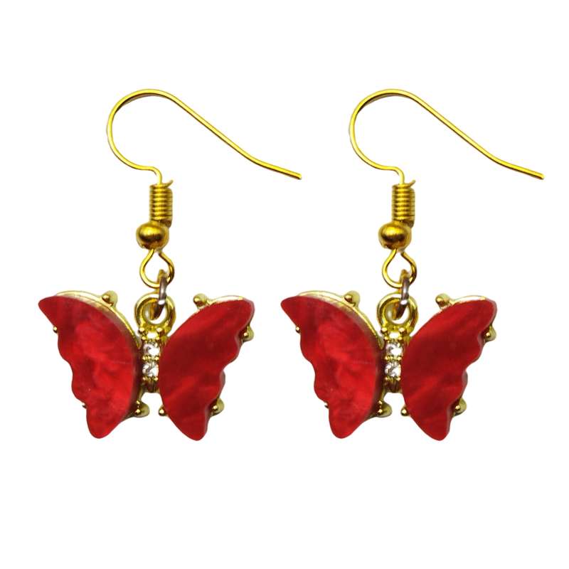 گوشواره دخترانه مدل پروانه ای کد G-05 گوشواره دخترانه مدل پروانه ای کد G-05