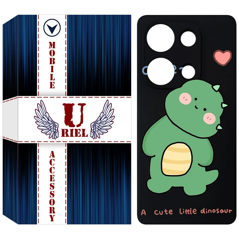 کاور یوریل مدل KSH کد 3 طرح دایناسور مناسب برای گوشی موبایل شیائومی Redmi Note 14S