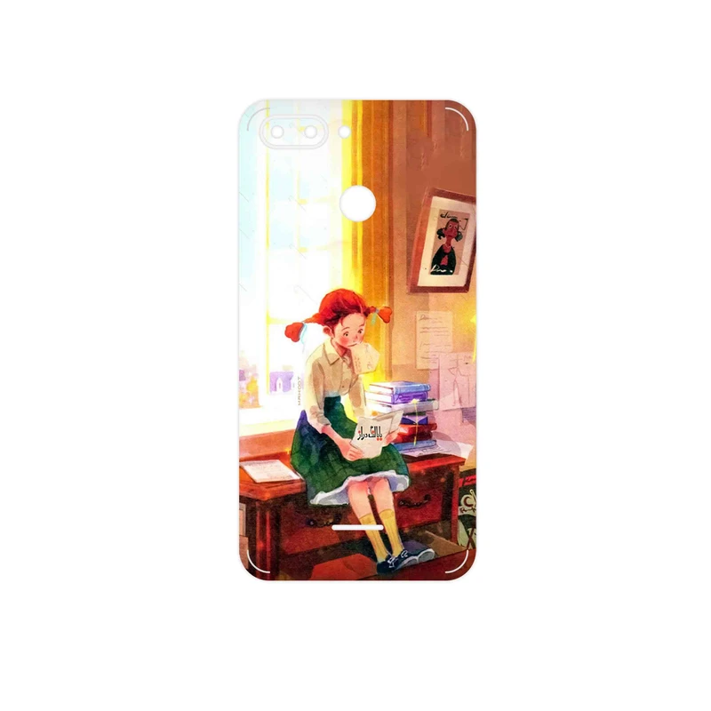 برچسب پوششی ماهوت مدل Watashi No Ashinaga Ojisan مناسب برای گوشی موبایل شیائومی Redmi 6