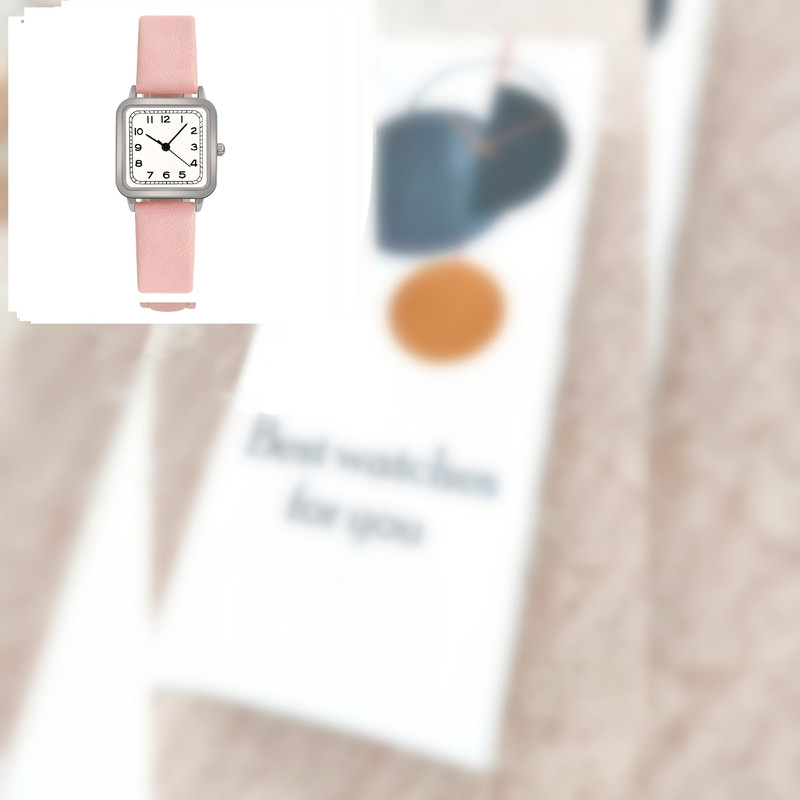 ساعت مچی عقربه ای زنانه مدل کلاسیک بند چرمی کد 2