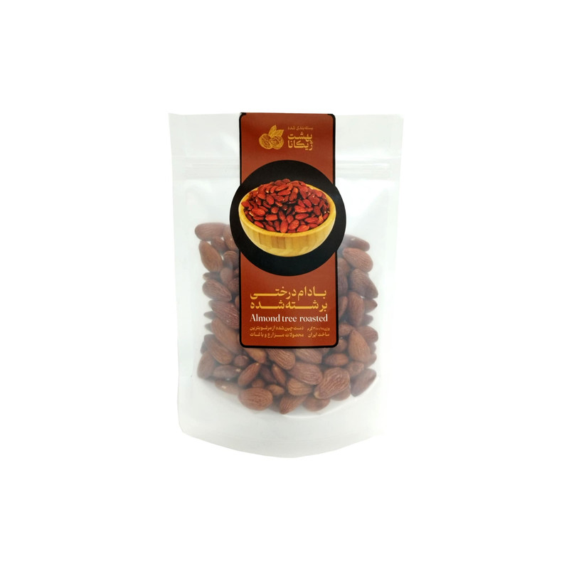 بادام درختی برشته شده بهشت ژیکانا - ۳۰۰ گرم