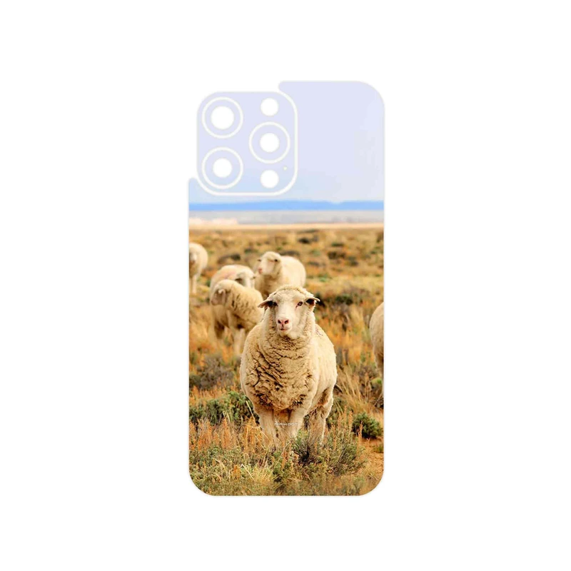 برچسب پوششی ماهوت مدل Sheep مناسب برای گوشی موبایل اپل iPhone 15 Pro Max