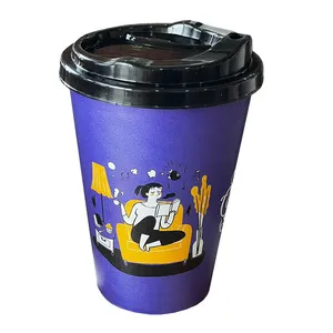 لیوان سفری مدل coffe کد 02 گنجایش 0.5 لیتر