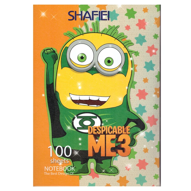 دفتر مشق 100 برگ شفیعی مدل مینیون کد 056 