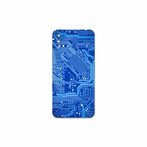MAHOOT Blue Printed Circuit Board Cover Sticker for Huawei Y7 Pro 2019