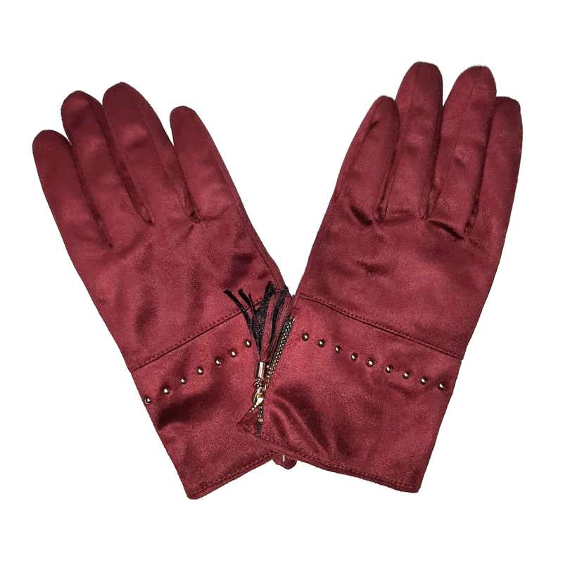 دستکش زنانه مدل زیپ دار