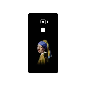 MAHOOT Girl with a Pearl Earring of Vermeer Cover Sticker for Huawei Mate S