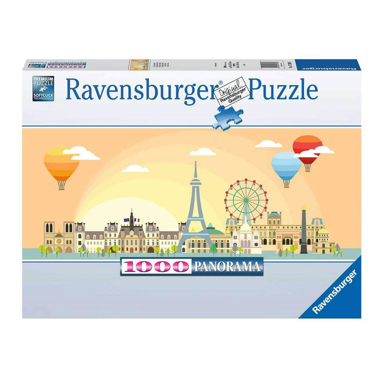 پازل 1000 تکه راونزبرگر مدل A Day In Paris Panorama کد 17393