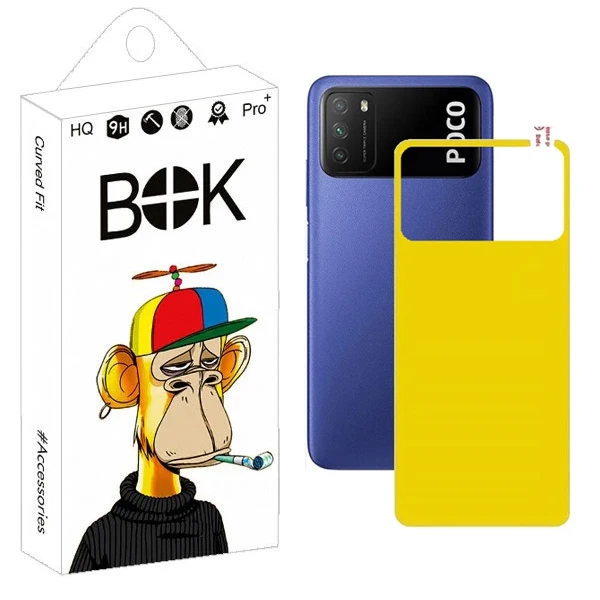 محافظ پشت گوشی بوک مدل Transparent TPU مناسب برای گوشی موبایل شیائومی Poco M3