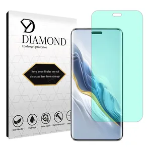 Diamond Tough model Green light screen protector suitable for Honor Magic6 Pro mobile phone