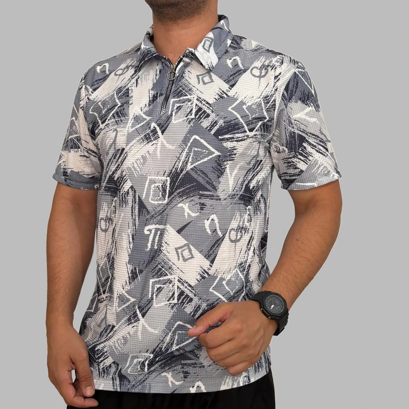 پولوشرت آستین کوتاه مردانه مدل 6977