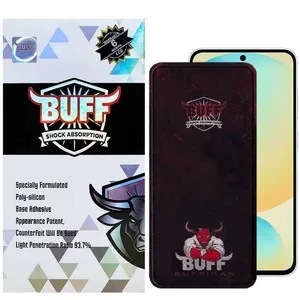  Buff Muscle-Bull-G Glass Screen Protector For Samsung Galaxy S24 FE/ A55 / A35