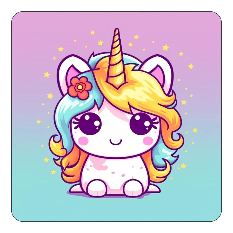 مگنت کاکتی طرح اسب تک شاخ و یونیکورن مدل mp29735